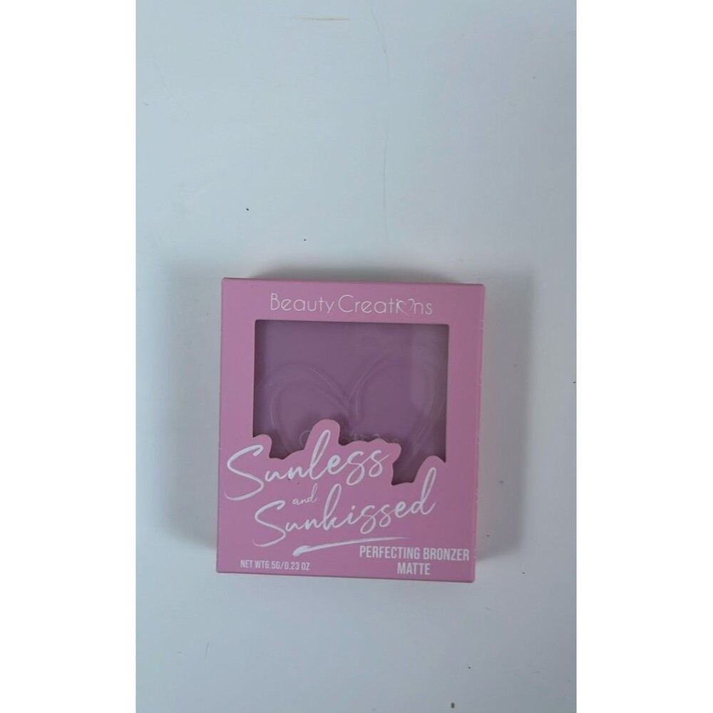 Beauty Creations Sunless and Sunkissed Perfecting Bronzer Matte Caramel You Warm
